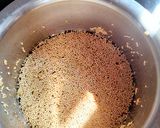 A picture of step 1 of Foxtail millet Upma kangani upma.
