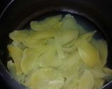 A picture of step 2 of Kachi keri sharbat.