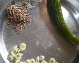 A picture of step 1 of Bhute ki khees.