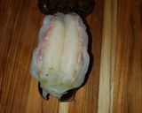 A picture of step 1 of Grilled Lobster Tails.