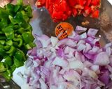 A picture of step 2 of Capsicum (Pasta).