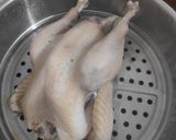 Foto langkah ke 2 dari resep Ayam Kukus (Pek Cam Ke).
