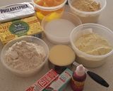 A picture of step 1 of Pink Cream Cheese Layer Cake.
