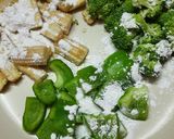A picture of step 2 of Crispy Vegetables.