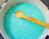 Foto langkah ke 2 dari resep Coral Blue Ocean Puding.