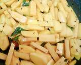 Stir fried pumpkin with spinach and coconut recipe step 6 photo