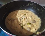 A picture of step 5 of Nawabi Paneer.