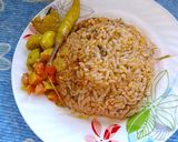 صورة لخطوة 2 من وصفة ارز باعشاب 🫒