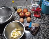 Foto del paso 1 de la receta: Torta de manzana 🍎