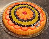 A picture of step 5 of 🍰🍓🥝🍊🍇Obsttorte German Fruit Flan/Tart🍰🍓🥝🍊🍇.