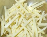 A picture of step 1 of Honey Chili Potato.