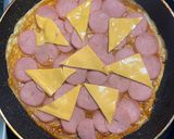Hình bước làm 5 của món Pizza Chảo Cho Con Không Cần Lò Nướng, Trẻ Thích Mê