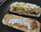 Foto del paso 5 de la receta: Sándwich🧅🥯de cebolla🍍y piña caramelizadas🥐con queso🥯🍯🧀
