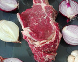 Foto del paso 2 de la receta: Ternera asada (falda, entrecot) a baja temperatura