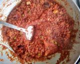 A picture of step 4 of Pav bhaji.