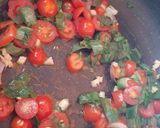 Foto del paso 4 de la receta: Fideos con queso crema y cherrys