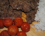 A picture of step 22 of Iranian pan kebab (kebab tabei کباب تابه ای).