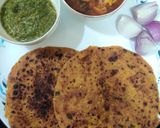 A picture of step 10 of Mooli Paratha.