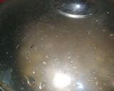 A picture of step 4 of Fry kaleji.