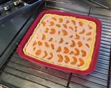 Une image de l'étape 9 de Tarte aux mandarines,pêches et fromage blanc (pâte sablée ananas gingembre).