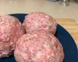 Foto del paso 4 de la receta: Bolas gigantes con base de espinacas