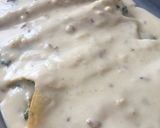 Foto del paso 8 de la receta: Panqueques de Pollo y espinacas a la crema