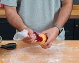 Foto langkah ke 6 dari resep Donut mochi viral!.