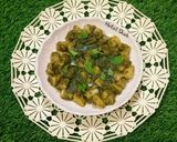 फलाहारी हरियाली आलू (व्रत वाले हरियाली आलू) रेसिपी चरण 6 फोटो