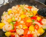 Foto langkah ke 5 dari resep Udang Asam Manis (Resep No. 103).