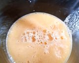A picture of step 2 of My little Peach juice 😙.