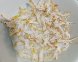 Foto langkah ke 4 dari resep Bubur Ayam Kuah Soto.