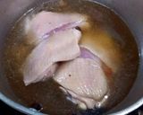 รูปขั้นตอนการทำที่ 3 ของ ไก่ตุ๋นเห็ดหอมแปะก๊วย