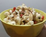 A picture of step 6 of Makhana Chaat.