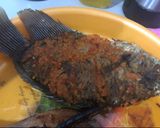Foto langkah ke 5 dari resep Gurame bakar pedas manis.