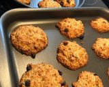 Foto del paso 5 de la receta: Galletas de avena, pasas, coco, banana 🍌 sin harina, sin huevo ni leche 🌱 vegana