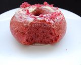 Foto langkah ke 8 dari resep Donat red velvet (tanpa kentang, satu telur, empuk).