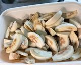 Une image de l'étape 6 de Champignons et aubergines marinées grillées.