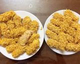 Hình bước làm 5 của món Phô mai que dạng kén