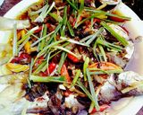 Foto langkah ke 2 dari resep Tim ikan senangin dg sawi asin.