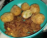 Karfiol fasírt édesburgonya chipsel recept fázis 9 fotója