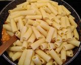 Foto del paso 6 de la receta: Pasta Tortiglioni con carne, champiñones y vermut rojo