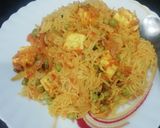 A picture of step 4 of Peas & Tomato Biryani.