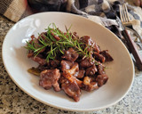 Foto del paso 9 de la receta: Estofado sencillo de cerdo con champiñones
