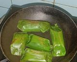 Foto langkah ke 5 dari resep Lemper isi abon sapi.
