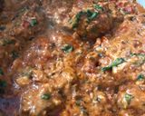 A picture of step 9 of Chicken lababdar.