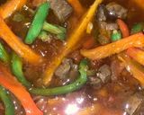 A picture of step 9 of Veggie liver sauce.