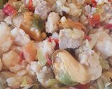 Foto del paso 2 de la receta Espaguetis de calabacín a la marinera