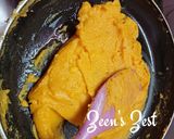 A picture of step 4 of Badam Halwa.