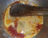 A picture of step 4 of Beaten eggs with ugali.