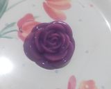 Foto langkah ke 5 dari resep Puding Mawar Taro Leci.